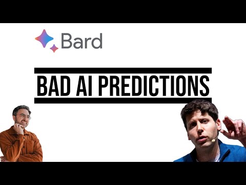 Bad AI Predictions: Bard Upgrade, 2 Years to AI Auto-Money, OpenAI Investigation and more