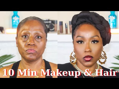 10 Minute Makeup & Hair