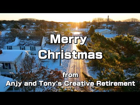 🎄 A Heartfelt Christmas Gift: Painting & Music by Anjy & Tony