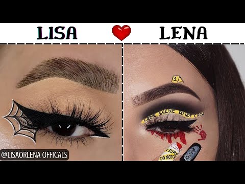 LISA OR LENA EYEMAKEUP😍