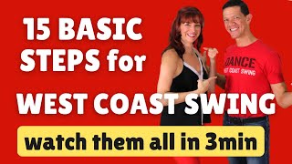 West Coast Swing Basic Steps: 15 Essential WCS Patterns to Learn