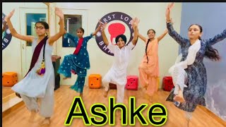 Ashke Boliyan || Gurshabad || Raj Ranjodh || Bhangra Choreography || @FirstLoveBhangra (2021)