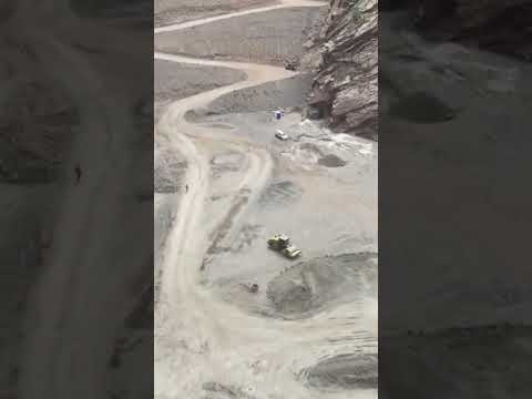 Flying over the Rogun Dam in Tajikistan!