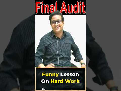 Hard work and Struggle | Siddharth Agarwal Audit