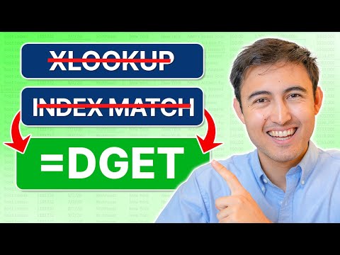 Try The DGET Function Instead of INDEXMATCH & XLOOKUP