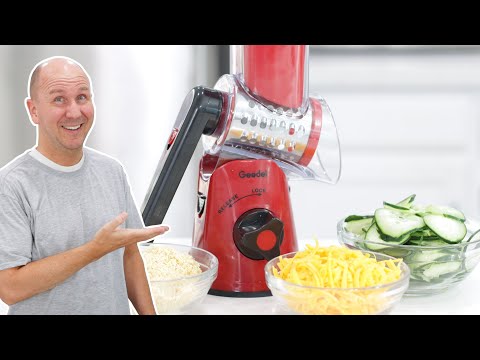 Geedel Hand Crank Cheese Grater Review | This Thing Is Awesome!