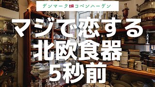 【北欧旅食器編】蚤の市・アンティークショップ・セレクトショップ・Irmaまで/魅力的な北欧食器の数々/北欧ヴィンテージを求めて/デンマーク/コペンハーゲン/購入品紹介あり