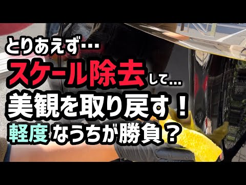 【スケール除去】して美観を取り戻す！