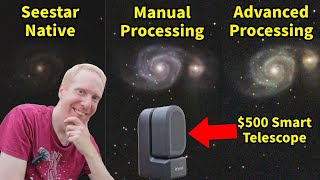 AMAZING images with the Seestar SMART TELESCOPE⚡ FULL tutorial, Free Software ONLY!