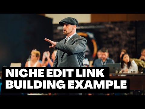 Niche Edit Link Building Example with Dr. Brett Lane