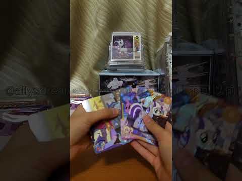 Opening My Little Pony and Sanrio cards! 拆小馬寶莉和三麗鷗卡