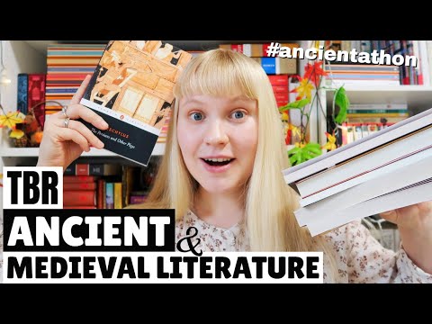 📚 Ancient and Medieval Literature TBR 📚 #Ancientsathon​