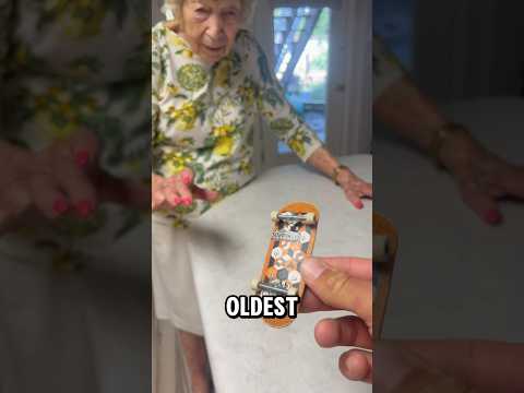 MEET THE WORLD’S OLDEST FINGERBOARDER #fingerboard #lcboards #fingerboarding #fingerskate #skate