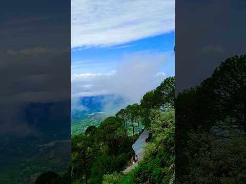 Cloud🌫🔎 ✈️ Fly ⛰️ Look Closer 👀 #nature #clouds #fly #india #travel #nature #jaimatadi #mountains