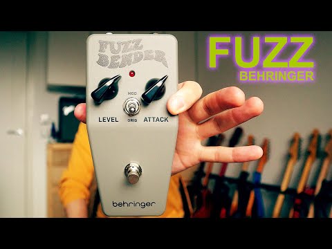 Fuzz Novo da Behringer FUZZ BENDER | Review / Demo | PT_BR  Marcleo durham #behringer #guitar