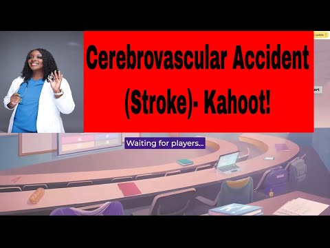 Cerebrovascular Accident (stroke)-Kahoot!