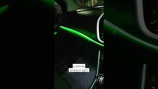 cardi 4k ambient light fitted Suzuki s cross #suzuki #ambientlights