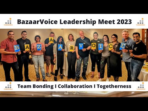 BazaarVoice I Leadership I Team Bonding 2023 I TeamWorks I Strategy I Collaboration