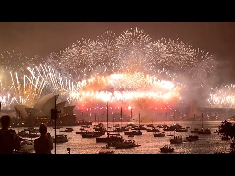 【ラスト1分感動】New Year's Fireworks 2020 シドニー Best Fireworks Festival in Sydney Australia【カウントダウン花火】【花火大会】