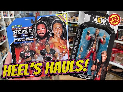 HUGE WWE & AEW FIGURE HAUL + MACHO MAN UNBOXING!