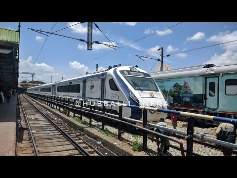 Vande Bharat Express: Bengaluru to Dharwad, spotted at SBC