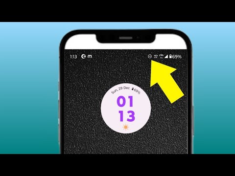 Minus Sign Remove In Notification Bar || How To OFF " Do Not Desturb " Mode in Android | 2025