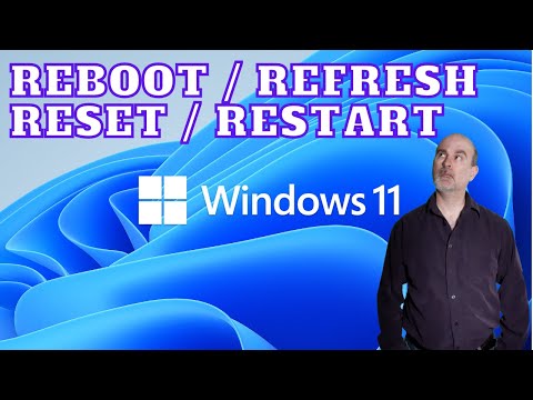 How to reboot Windows 11