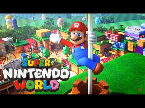 Super Nintendo World  Cinematic Trailer Mario Kart Ride Born to Play   Universal Studios