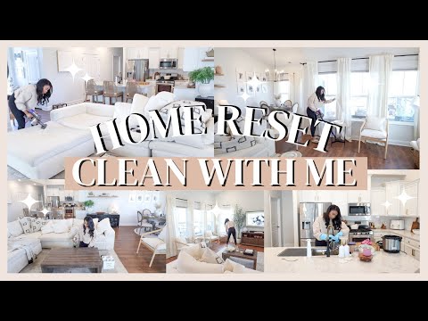 HOME RESET WITH ME | GETTING MY HOME CLEAN FOR THE WEEK // LoveLexyNicole