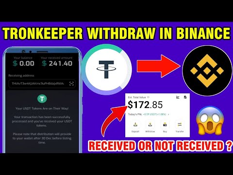 Tronkeeper usdt withdraw problem || Tronkeeper new update || Tronkeeper real or fake | #cryptoroom