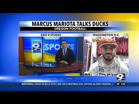 Former Ducks quarterback Marcus Mariota talks Ducks in the Big Ten - part 1