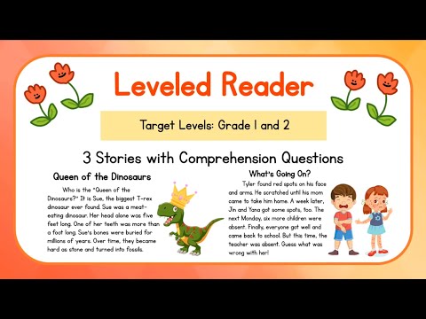 Reading for Grade 1 and Grade 2 | Reading Comprehension | Learn English Through Stories (Set 9)