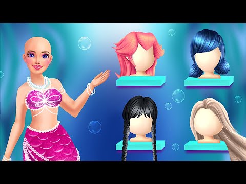 Barbie Growing Up to Mermaid! How to Become a Mermaid