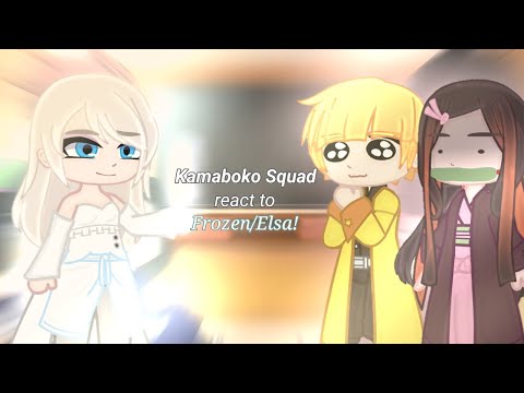 •Kamaboko Squad React to Frozen (Mostly Elsa)•||Demon Slayer×Frozen|| Annes Gacha_Life