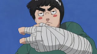 ROCK LEE USES DRUNKEN FIST TECHNIQUE AGAINST KIMIMARO