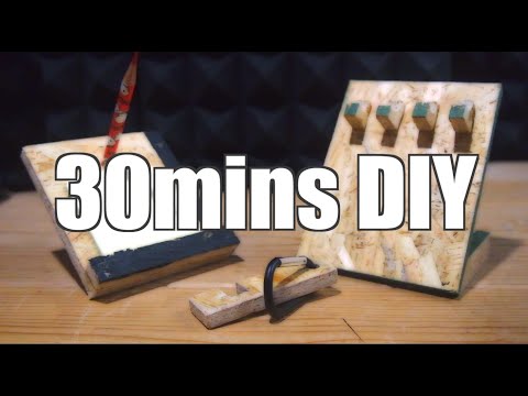 木板1枚から作る30分DIYアイディア 3選