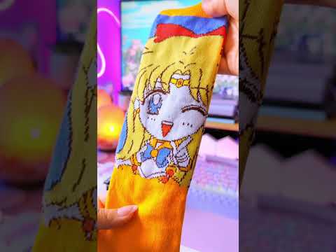 sailor socks! 💜✨🧦 #girlgamer #aesthetic #unboxing #sailormoon