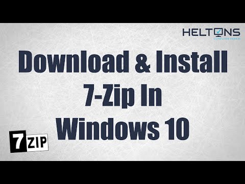 How To Download & Install 7 Zip in Windows 10