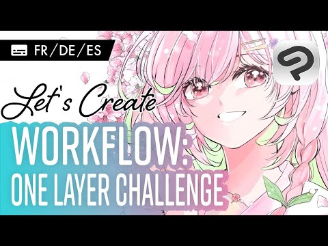 How to draw from beginning to end in 1 layer! | Qsan