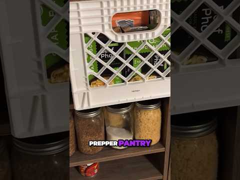 Transform a Closet into a Prepper Pantry