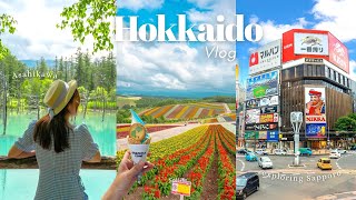 JAPAN TRAVEL VLOG| Summer in Hokkaido | Exploring Sapporo, Otaru, Asahikawa 🌻