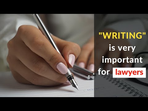 How important is "Legal Writing" for lawyers?