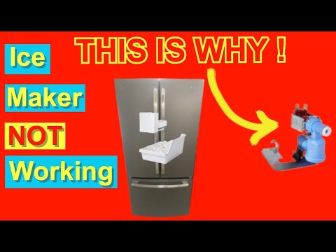 Fridge Ice Maker FIX ! Quick & Easy - Water Inlet Valve