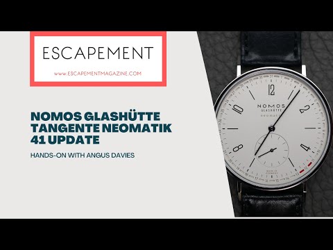 NOMOS Glashütte Tangente neomatik 41 Update and the Calibre DUW6101