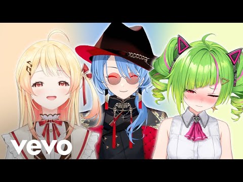 【Hololive Remix】星街すいせい x DELUTAYA x 音乃瀬奏(Official Music Video)【ホロライブ/星街すいせい/Δ.DELUTAYA/音乃瀬奏】