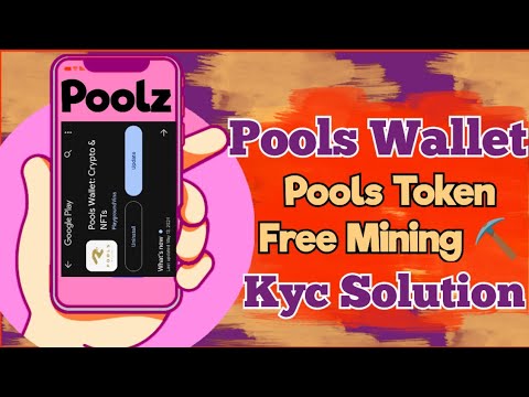 Pools network mine is back | Pools mining with Kyc Solution in less than 4mins | Poolz wallet Dapp