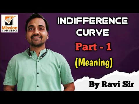 🔴 Meaning of Indifference Curve | Indifference Curve Analysis |Indifference map | Indifference curve