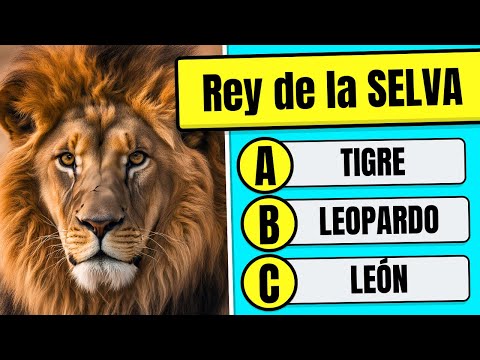 🧠 ¿Conoces a los ANIMALES...? 50 Preguntas de CULTURA GENERAL 🦁✅