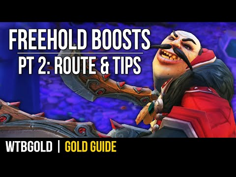 FREEHOLD BOOSTS: Route and Tips | WoW Powerlevel Guide 110-120