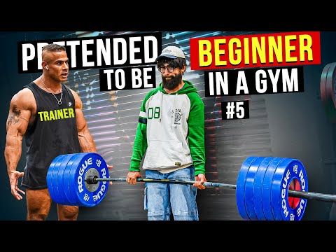 Elite Powerlifter Pretended to be a BEGINNER #5 | Anatoly GYM PRANK